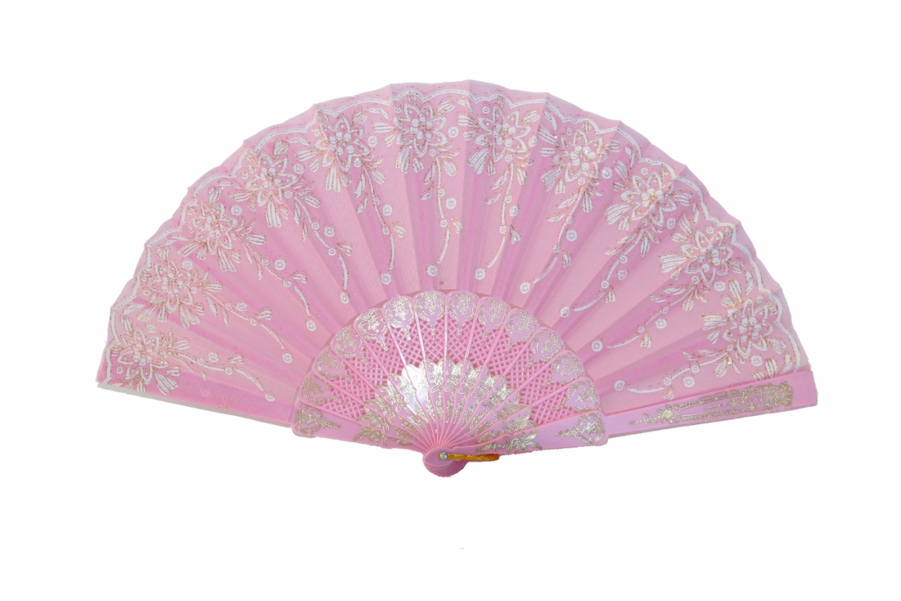 Pink Hand Fan - Walmart.com