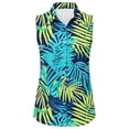 thumbnail image 5 of Cilsoka Black Tank Top Woman Dressy, Womens Floral Tank Tops Crewneck Sleeveless Shirts Casual Summer Loose fit Top, 5 of 6