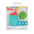 thumbnail image 4 of Vaso de silicona Nuby de Training Cup con caño y pajita, 118 ml, 4 of 5