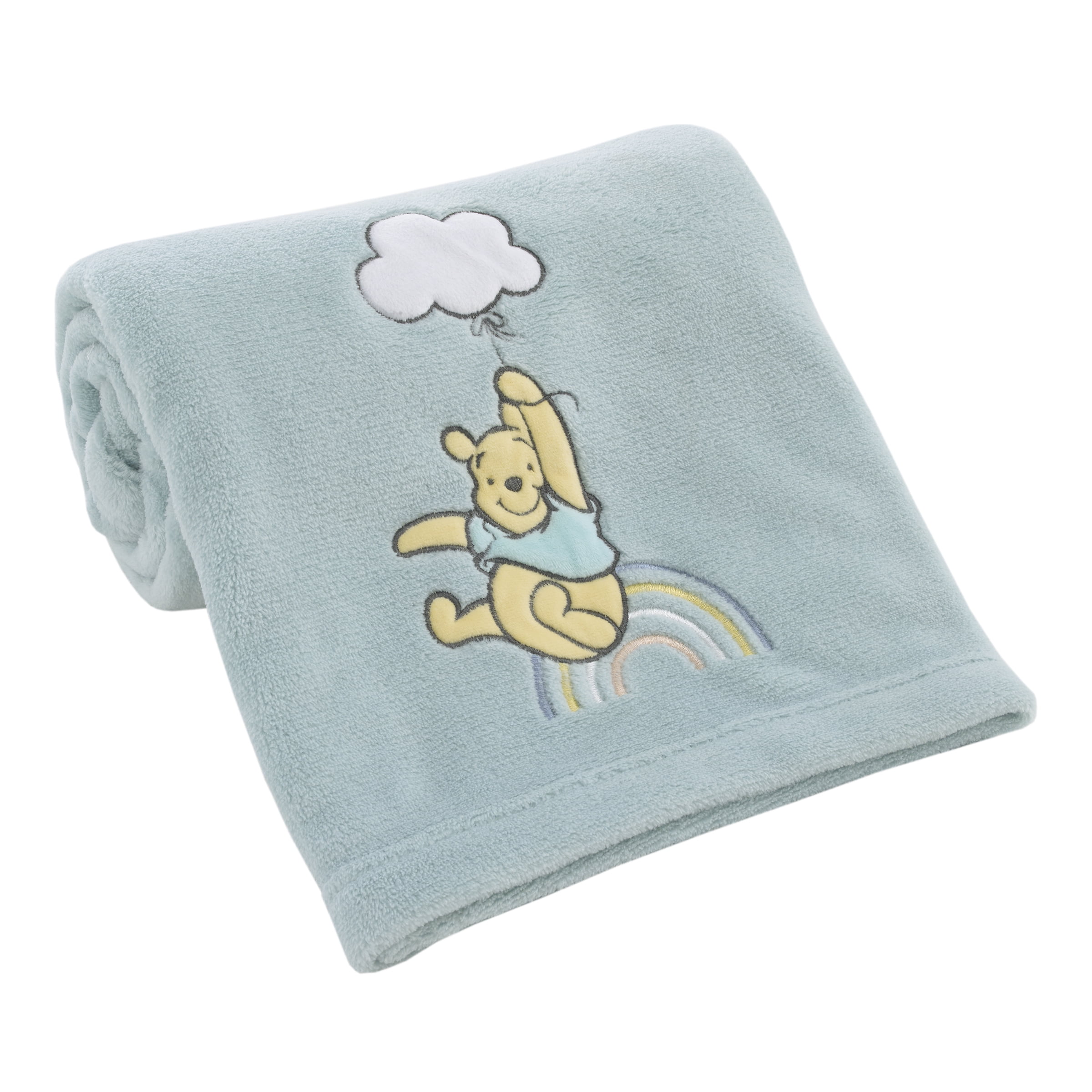 Disney Cream Winnie The Pooh Baby Blanket Boy Girl Netural Present Brand New 