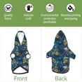 thumbnail image 6 of Honeii Halloween Elements Print Small Dog Hoodies Pet Hooded Sweatshirts Fall Winter Puppy Cat Sweaters Warm Clothes for Small Dogs Outfits Costume-Large, 6 of 7