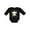 AB-Black, variant on My Great Aunt Loves Me Elephant Boys or Girls Long Sleeve Baby Bodysuit