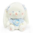 thumbnail image 2 of （Blue-30CM）Net Red Lolita Bunny Bear Turned Into A Rabbit Backpack Cat Plush Toy Princess Rabbit Doll Little White Rabbit Doll Pillow, 2 of 5