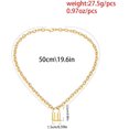 thumbnail image 3 of COLLAR COLGANTE Simple lindo collares cadena larga Punk multicapa cadena gargantilla collar para mujeres niñas regalo para ella MFZFUKR WMZY-409-2, 3 of 6