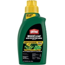 Ortho WeedClear Weed Killer for Lawns Concentrate: Treats up to 16,000 sq. ft., Won't Harm Grass When Used as Directed, Kills Dandelion & Clover, 32 oz.