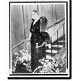 thumbnail image 2 of Historic Framed Print, [Edith Bolling Galt Wilson, full-length portrait, standing on stairway, facing slightly left, wearing gown, with fox fur around her shoulders], 17-7/8" x 21-7/8", 2 of 9