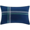 thumbnail image 2 of Home Essence Teen Bradley 4 Piece Blue Cotton Filled Quilted Coverlet Set, Full/Queen, 2 of 5