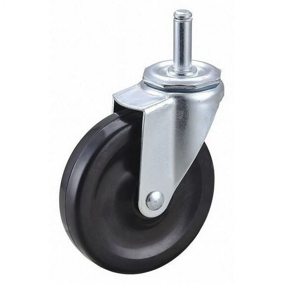 Manufacturer Varies Swivel Stem Caster,Rubber,4 in.,115 lb. 32J993