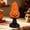 Orange C, variant on 3 Tier Stacked Pumpkin LED Light, Orange Plastic Halloween Jack O Lantern Lamp, Battery Operated Tabletop Hanging Decor for Party Home Ornament