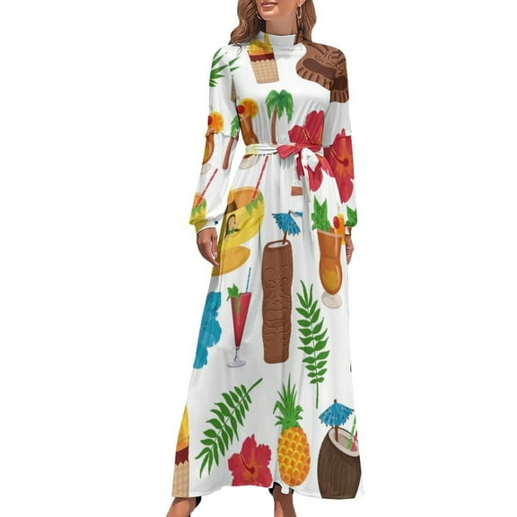 Totally Tiki Long Dress Women's clothing summer dress woman 2024 elegant dresses for women dresses for women 2024