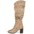 thumbnail image 3 of Journee Womens Aneil Extra Wide Calf Stacked Heel Knee High Boots, 3 of 10
