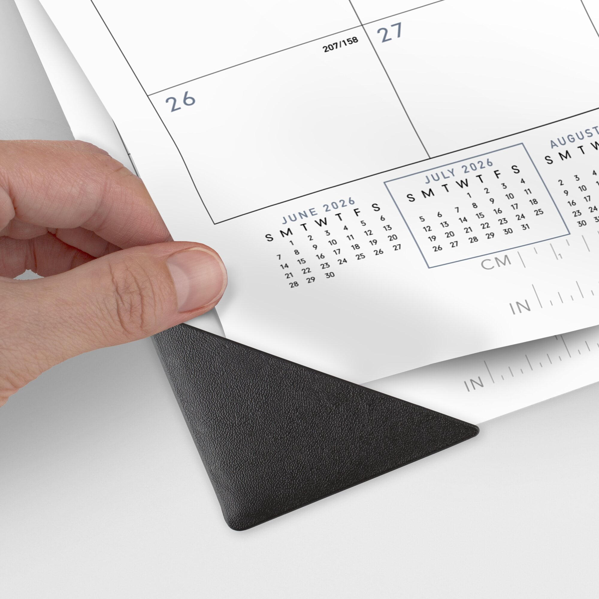 AT-A-GLANCE Contemporary Academic 2026-2027 Monthly Desk Pad Calendar Standard