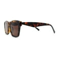 thumbnail image 3 of Womens Boyish Horn Rim Retro Fashion Sunglasses Tortoise Brown, 3 of 4