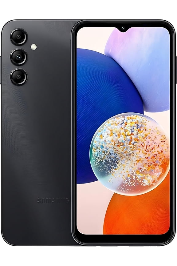 Restored Samsung Galaxy A14 5G - 64GB - Black - A Series Cell Phone - Unlocked Android Smartphone w/Expandable Storage - Long Battery Life - 13MP Camera & 6.6" Infinite Display Screen