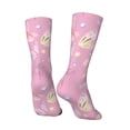 thumbnail image 3 of Goofa Butterfly 1 Printed Men's Crew Socks, Soft Durable Breathable Moisture-Wicking with Odor Control Cotton socks, 3 of 9