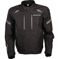 Scorpion Optima Mens Motorcycle Jacket Black SM