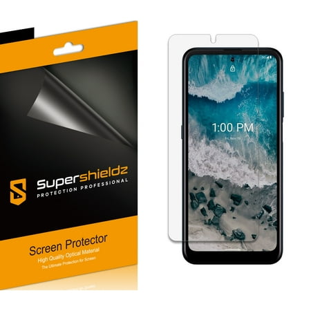 (6 Pack) Supershieldz Designed for Nokia X100 Screen Protector, High Definition Clear Shield (PET)