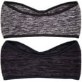 thumbnail image 1 of 2 Pack Cache-Oreilles Bandeau Extensible Bandeau de Sport Ski Hiver Cache-Oreilles Évacuant l'Humidité pour Femmes Hommes Filles, 1 of 5
