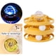 thumbnail image 4 of Juguete para , juguetes para , torre de 3 niveles, juguete interactivo para de gato para de interior, de ejercicios y - AMARILLO Colco tocadiscos gato, 4 of 8