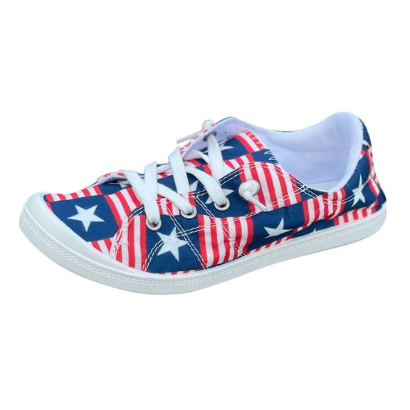 NOKIO Women'S Stylish Gym Sneakers Ladies Color Soft Sole Massage Flat Sneakers Fashion Casual Lace Up Casual Shoes Soft Sole Sneakers Slip on Sneakers for Women Casual Canvas Shoes