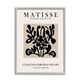 thumbnail image 4 of Stupell Industries Abstract Contemporary Black Floral Design Matisse Typography Framed Wall Art, 11 x 14, Design by Ros Ruseva, 4 of 5