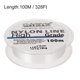 thumbnail image 2 of Uxcell 328FT 5lb 1.2# línea de pesca de nylon monofilamento recubierta de fluorocarbono clara, 2 of 6