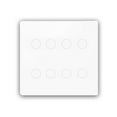 thumbnail image 1 of ziyahi WiFi Touching Switch Strong Sensitivity Dual-mode 6/8 Way Switch for Tuya Smartlife App for Tmall Genie, 1 of 5
