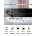 thumbnail image 5 of Simple Pink Stripes Blackout Curtains 63 Inches Length, Modern Abstract White Lines Art Window Treatment Thermal Insulated Drapes for Bedroom Living Room 2 Panels 84x63 Inches, 5 of 8