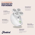 thumbnail image 2 of Freebird FlexSeries Afeitadora eléctrica para mujeres - Afeitadora púbica y vello corporal para piernas suaves como la seda - Para áreas privadas Piel sensible Recortadora de bikini, 2 of 7