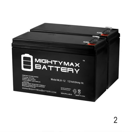 12V 8Ah Razor Pocket Mod Daisy 15130650 Scooter Battery - 2 (Best Battery For Nemesis Mod)