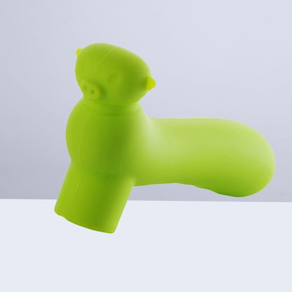 Masteelf Baby Safety Door Knob Cover in Green Silicone for Childproof Door Handle and Security