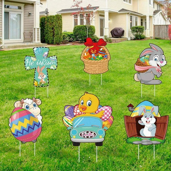 Outdoor Easter Decorations