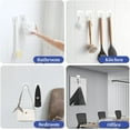 thumbnail image 7 of STAOEDU Adhesive Wall Hooks 13lb Max, Picture Hangers Without Nails 20PCS, 7 of 7