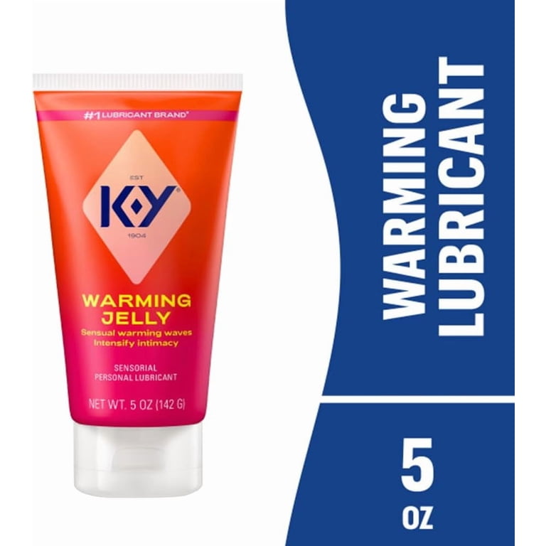 K-Y Warming Jelly Personal Lubricant, 5.0 oz (Pack of 2), Gentle Warming  Formula - Walmart.com