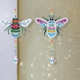 thumbnail image 3 of Cuadros Decorativos 2 piezas Crystal Light Catcher Diamond Painting Bee Decoración colgante (GSKY2015) Tmvgtek embutido en tela, 3 of 8