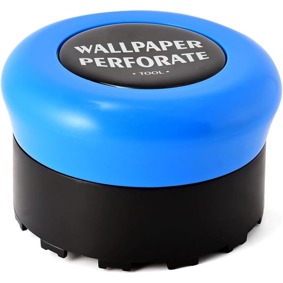 Blue Wallpaper Perforating Tool Wall Paper Stripper Removal Scoring Tool Wallpaper Perforator and Scorer Remover Tool