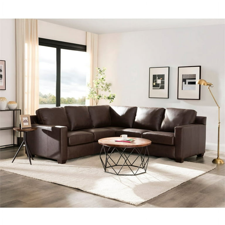 Dark 2024 brown sectional