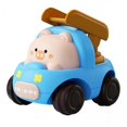 thumbnail image 1 of Coche para niños,Coche de juguete de inercia para niños,dibujos animados de animales,coche deslizante,Vehículo de ingeniería de camiones interactivo para niñas y niños,Vehículo de, 1 of 8
