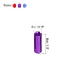 thumbnail image 2 of Uxcell Dart Flight Protectors Aluminum Dart Accessories, Purple Red Blue 9 Pack, 2 of 5