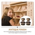 thumbnail image 3 of UPKOCH 20Sets Mini Knobs Zinc Alloy Easy Installation for Dollhouse Decor and Vanity Knobs, 3 of 8