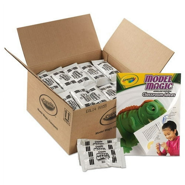 Model Magic Modeling Compound,1 oz Packs, 75 Packs, White, 6 lbs 13 oz Model Magic Modeling Compound,1 oz Packs, 75 Packs, White, 6 lbs 13 oz
