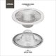 thumbnail image 3 of Juego de 2 coladores de fregadero de metal de malla para desagüe de pelo, aptos para desagües de ducha con orificio para lavabo, bañera (2,75 "parte superior/1""), 3 of 5