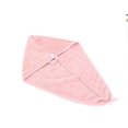 thumbnail image 2 of Paquete de 2 toallas para el pelo LANNMXG toalla de microfibra gorro de baño rosa, 2 of 4
