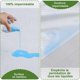 thumbnail image 2 of Waterproof Bamboo Mattress Protector 200x220 cm, Hypoallergenic, Breathable, Anti-Dust Mite Bacterial, Fits Mattress Up to 30 cm Deep, 2 of 5