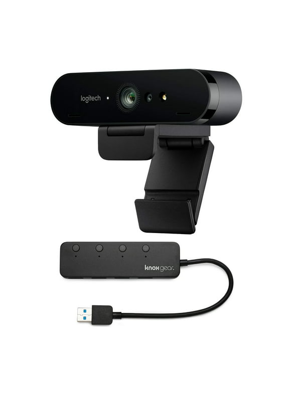 Logitech Brio Ultra HD Webcam for Video Conferencing, Recording, and Streaming