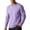 Purple, variant on Samdudou Mens T Shirts Long Sleeve Crewneck Casual Basic Tees Everyday Layering Undershirts Lightweight Athletic Training Tops Classic Daily Workout Pullover Apparel