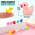 thumbnail image 2 of Minifiguras de pato GWAHSA, 240 unidades, de resina colorida, para decoración, 2 of 6