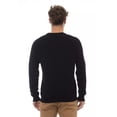 thumbnail image 3 of Alpha Studio Black Viscose Men Sweater, 3 of 3