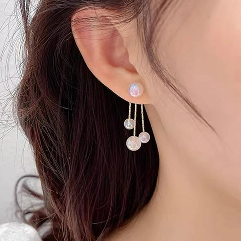 Long post sales earrings walmart
