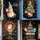 thumbnail image 2 of Pegatinas navideñas para ventana, muñeco de nieve, Papá Noel, calcomanías de pared, decoración navideña para el hogar, Año Nuevo 2025, decoraciones navideñas, regalos, 2 of 5